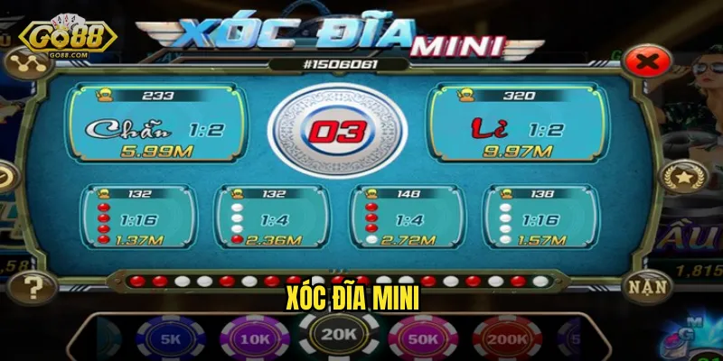 Xóc Đĩa Mini